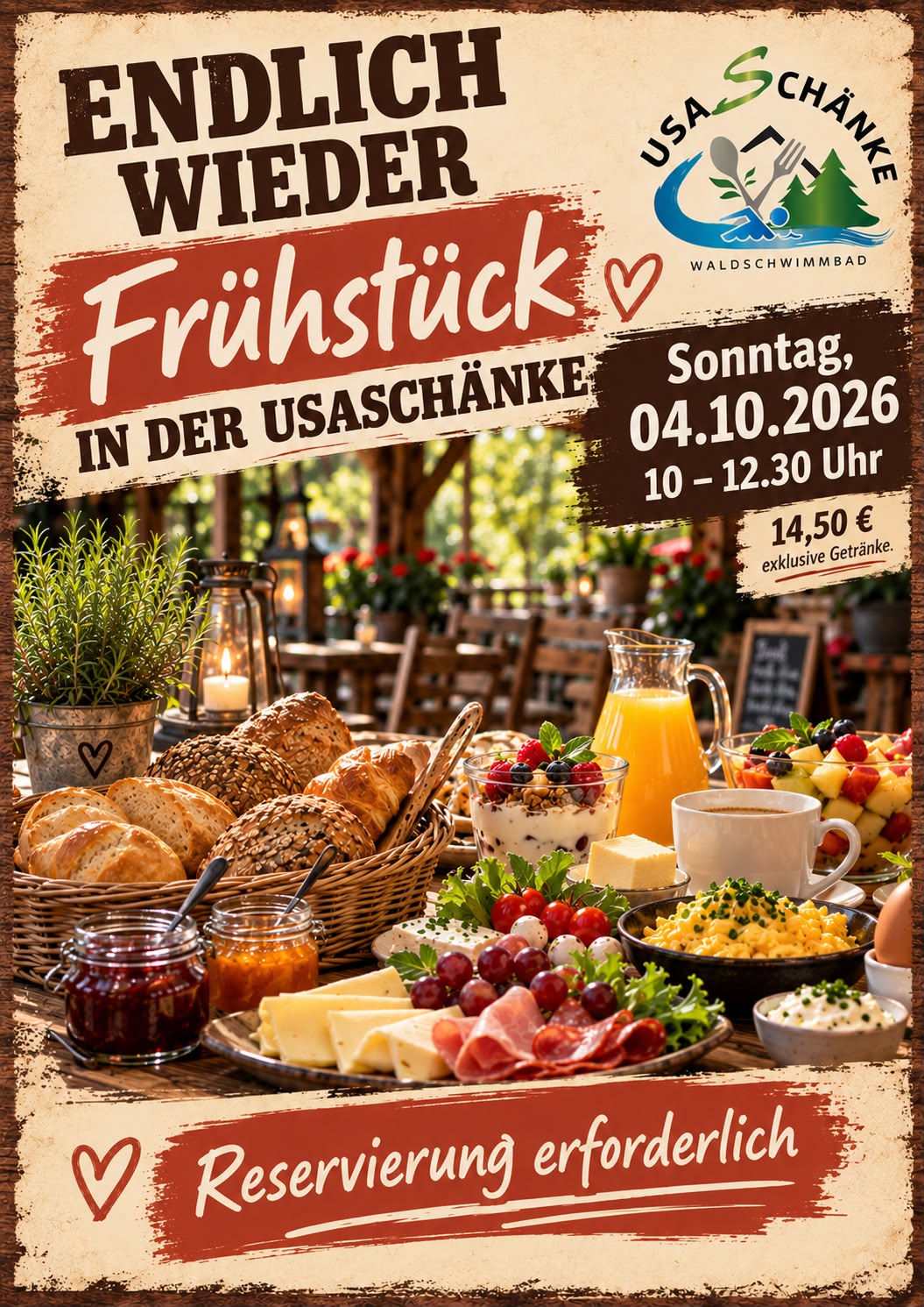 Frühstück in der Usaschänke